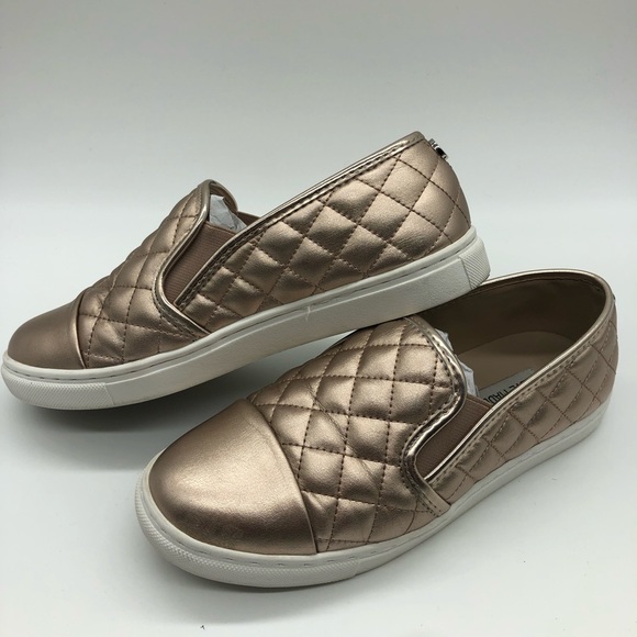 Zaander Rose Gold Color Slip-On Sneaker by Steve Madden - Picture 2 of 7
